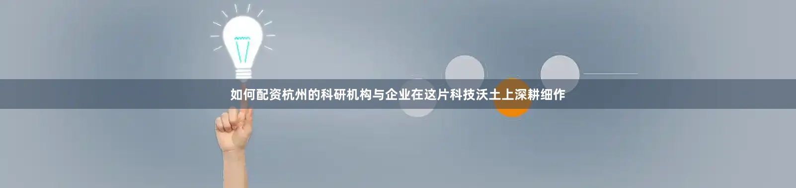 如何配资杭州的科研机构与企业在这片科技沃土上深耕细作